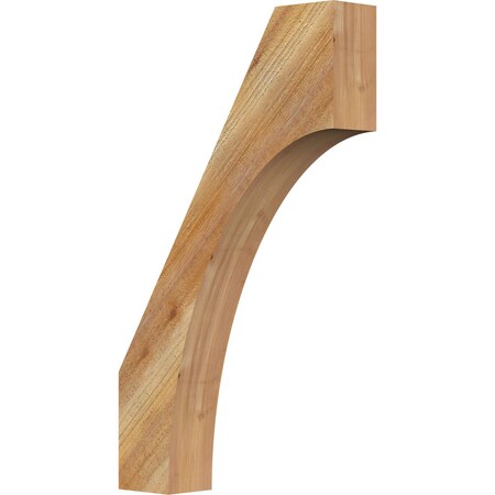 Ekena Millwork 4"W x 18"D x 30"H Westlake Rough Sawn Knee Brace, Western Red Cedar BRC04X18X30WTL00RWR
